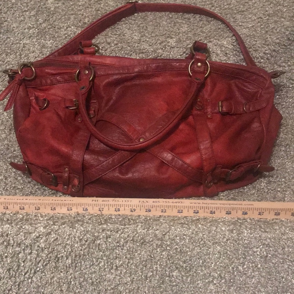 Big Buddha HUGE red purse